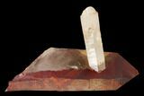 Natural, Red Quartz Crystal - Morocco #153758-1